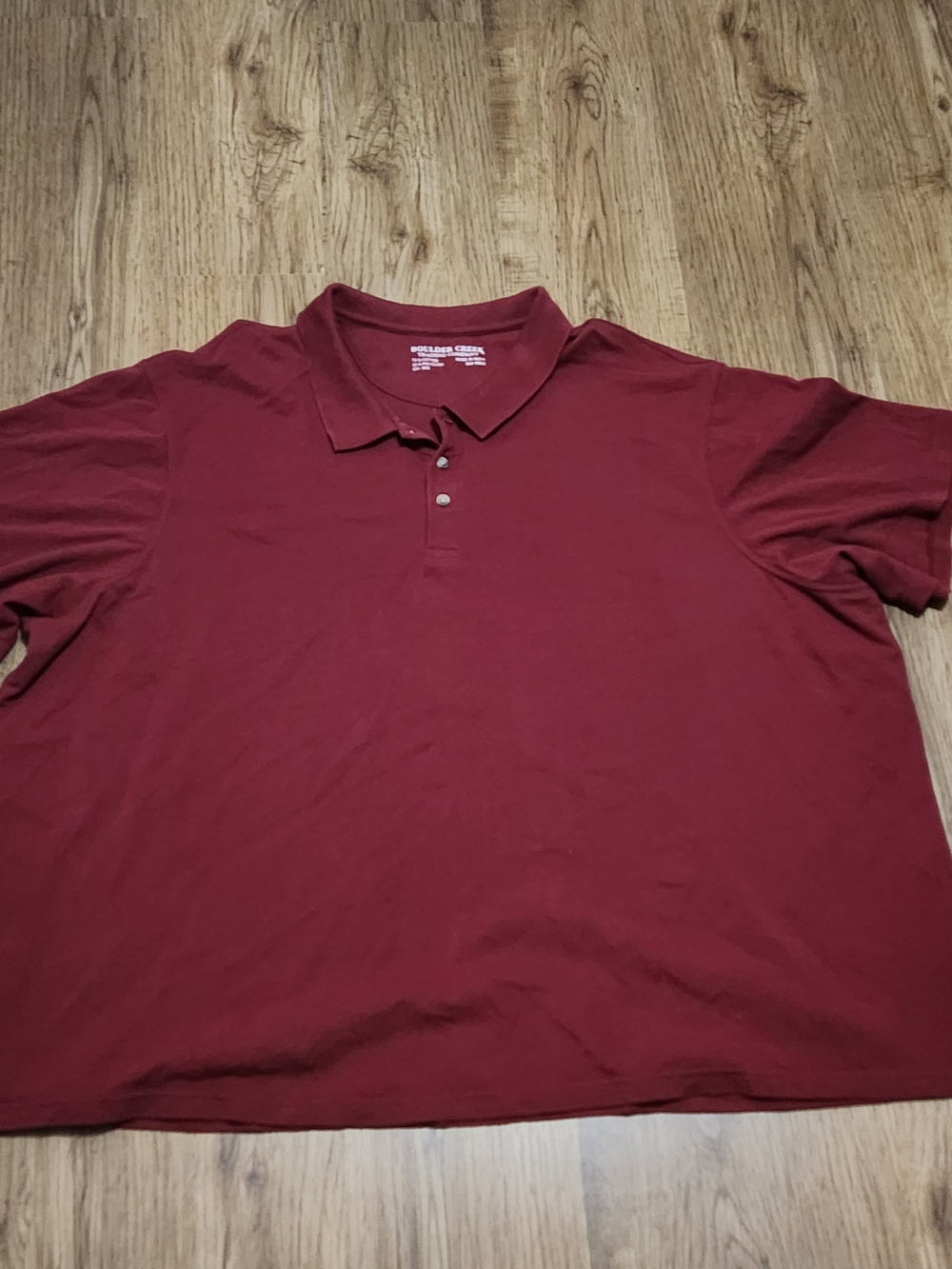 Classic Men's Polo in Deep Maroon by Golden Creek